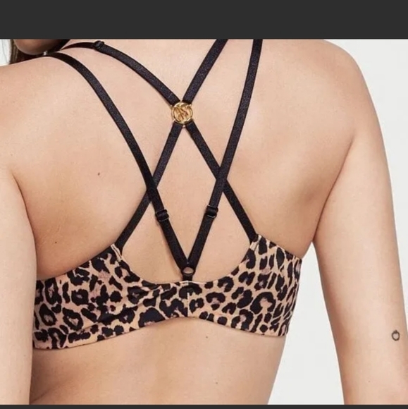 Victoria secret-Leopard Very Sexy so Obsessed Push Up Bra-34B - Picture 2 of 6